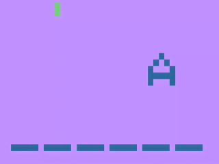 Spelling title screen for Atari 2600